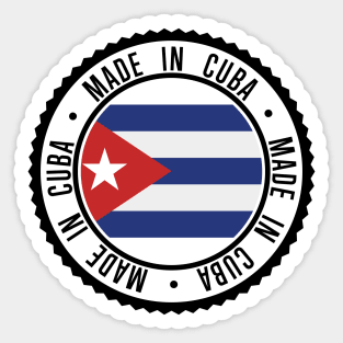 Made in Cuba Sticker